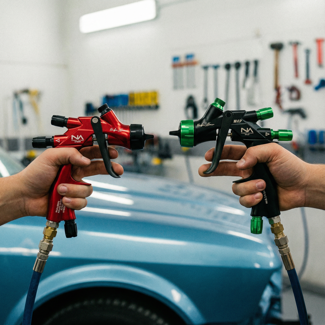 Comment choisir le pistolet à peinture idéal pour l'automobile : guide professionnel