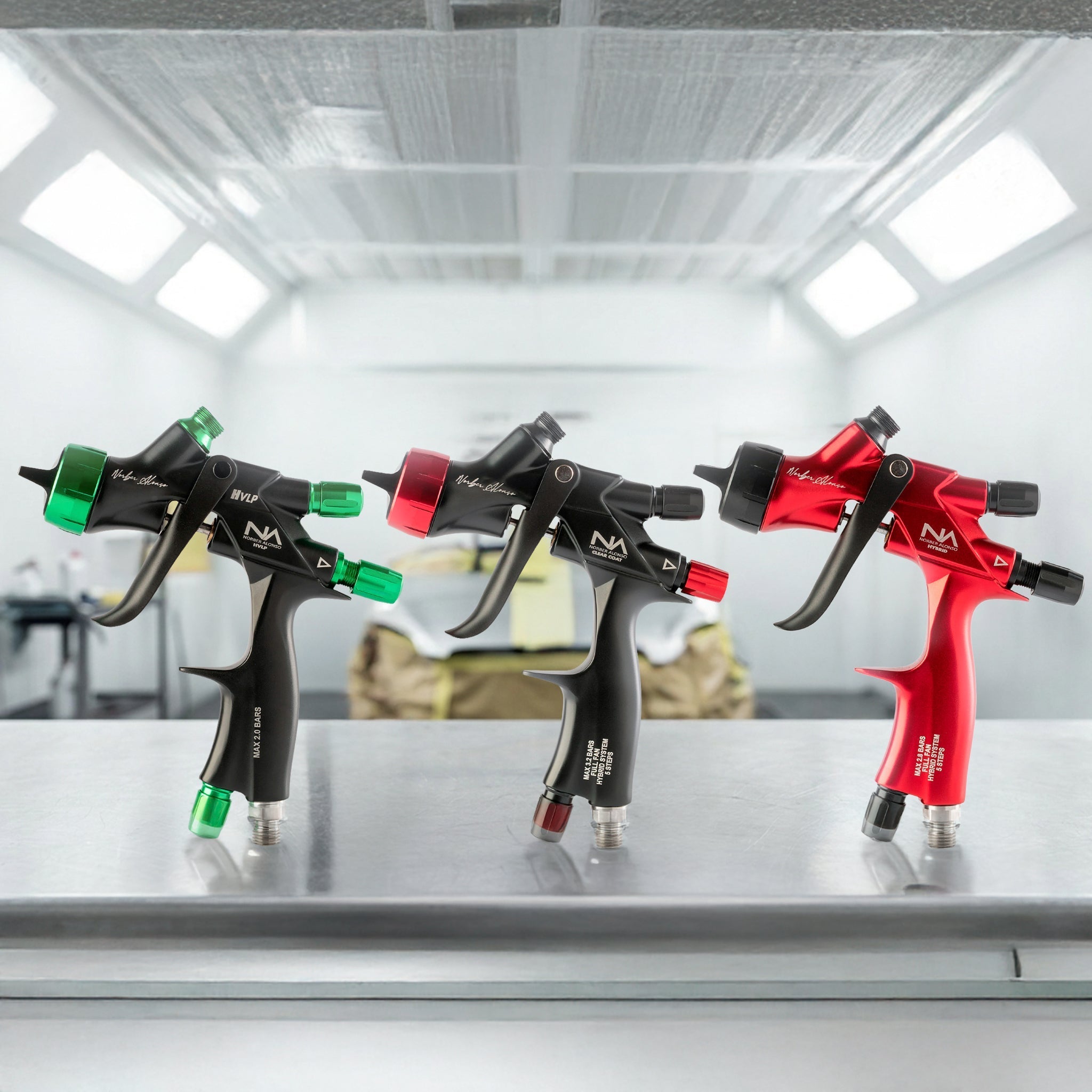 Les pistolets R25 PRO Norber Alonso : précision et performance