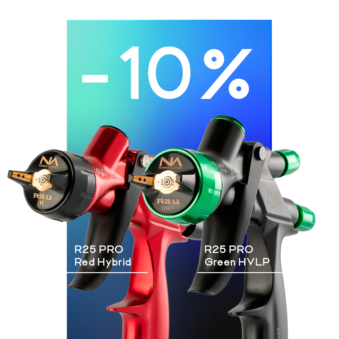 Pack Pistolets R25 PRO Hybrid + HLVP -10%