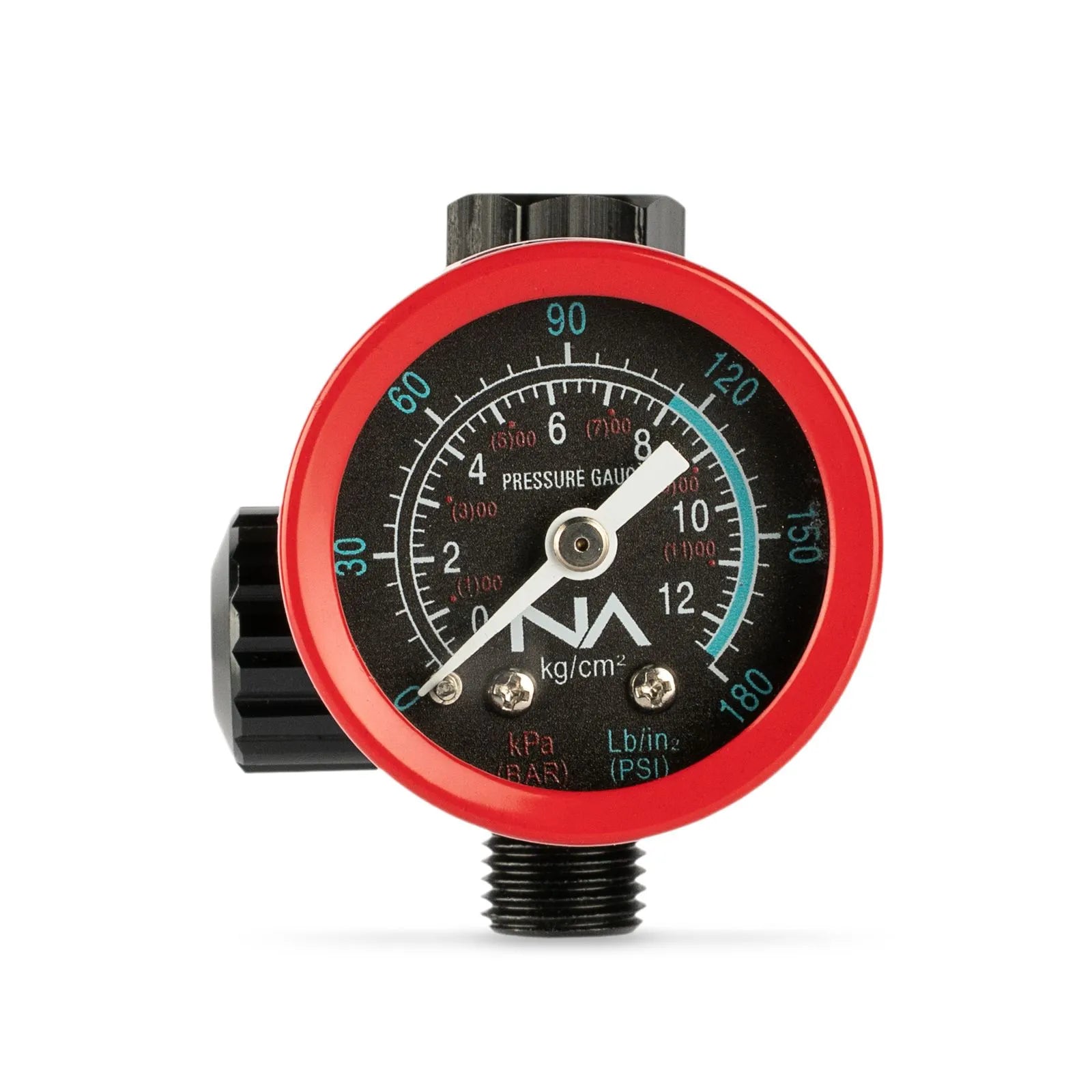 Manomètre Volumétrique Rouge-Noir